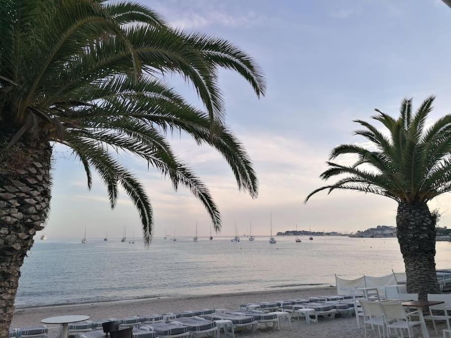 "Le Palmier Dore", Cosy T3 A 3 Minutes A Pied Des Plages, Parking Et Clim Sanary-sur-Mer Exterior foto
